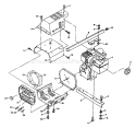 Part Location Diagram of 62439 Briggs and Stratton Handle, Carrying